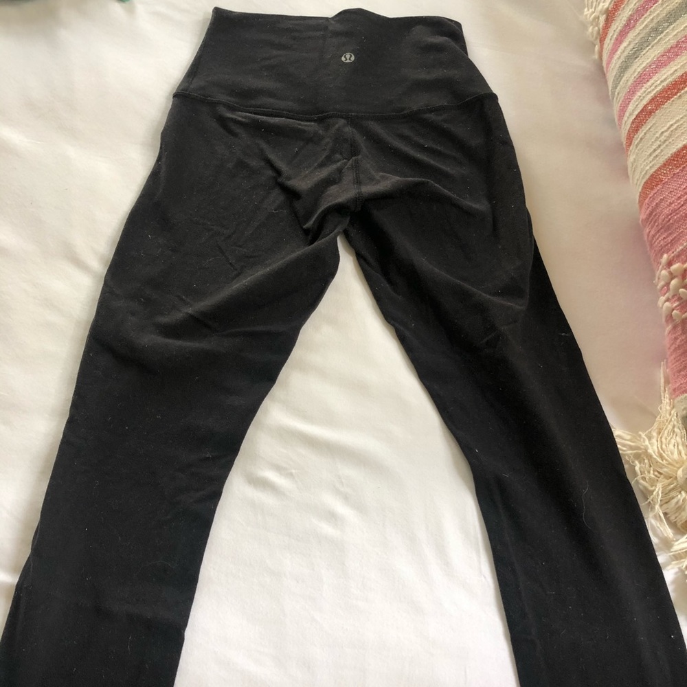 Size 4 Lululemon black leggings